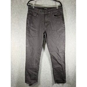 Lucky Brand 410 Athletic Straight Mens Jeans Black Wash Size 34x30‎ Denim Pants